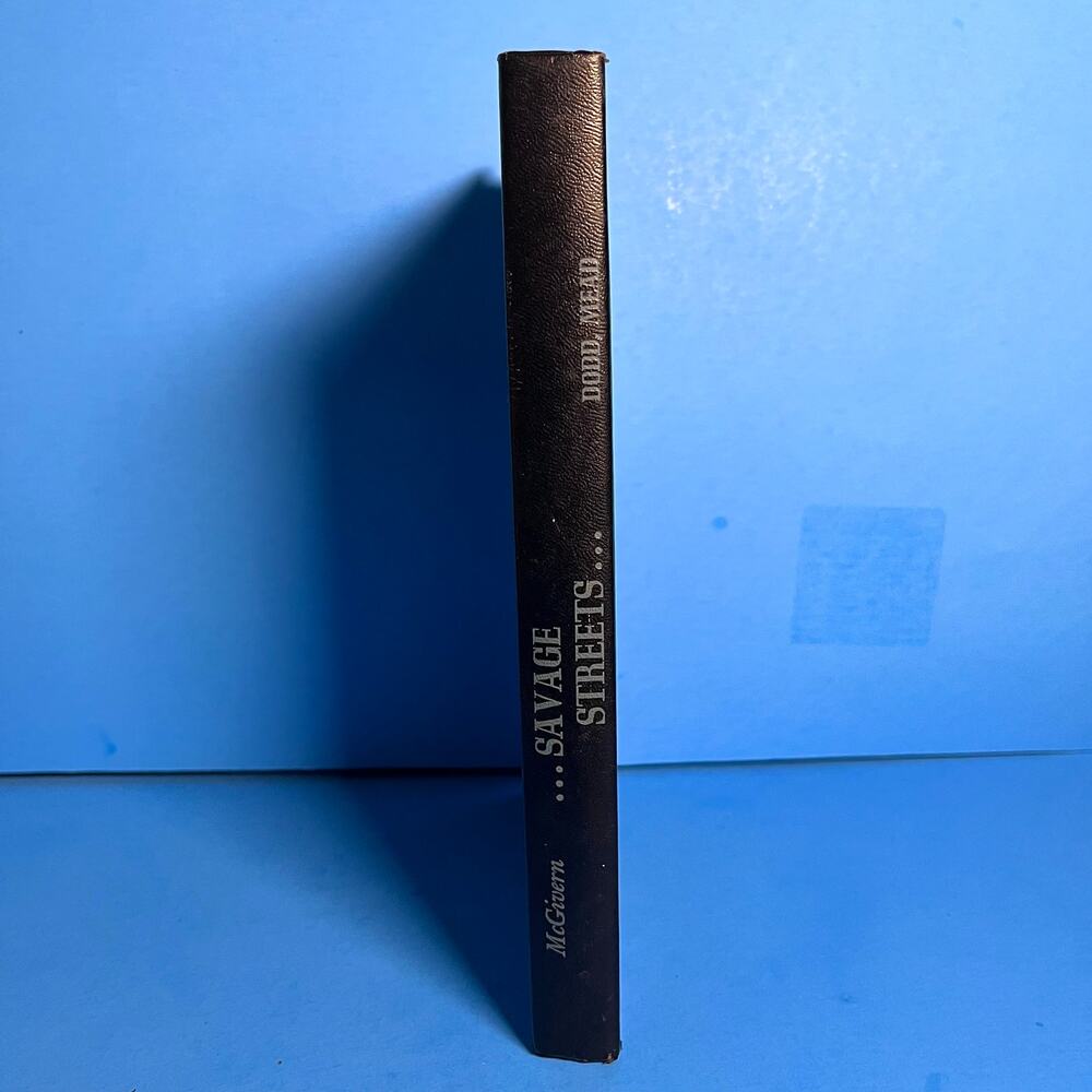 Savage Streets by William P. McGivern 1959 HC‎ 1st Edition Vintage Crime Novel